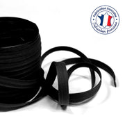 Bobine de 100m de passepoil noir, 100% coton, 14mm de large - TissusPapi.com