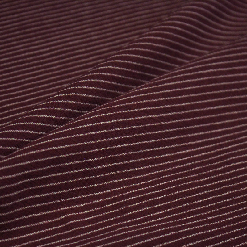 Tissu coton tissé rayé fines rayures : nombreuses couleurs - OEKO - TEX - TissusPapi.com
