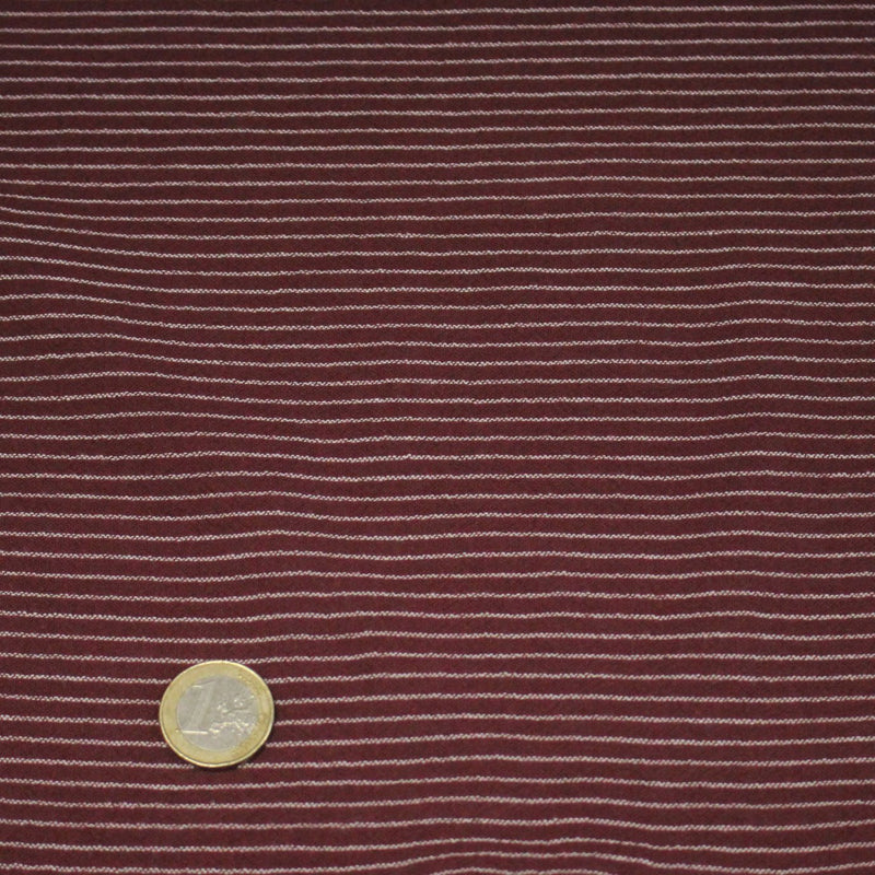 Tissu coton tissé rayé fines rayures : nombreuses couleurs - OEKO - TEX - TissusPapi.com