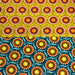 Tissu cotonnade aux fleurs SEVENTIES, trois couleurs dispos - OEKO - TEX STANDARD 100 - TissusPapi.com
