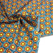 Tissu cotonnade aux fleurs SEVENTIES, trois couleurs dispos - OEKO - TEX STANDARD 100 - TissusPapi.com