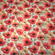 Tissu cotonnade les coquelicots - COLLECTION FLORALE - OEKO - TEX - TissusPapi.com