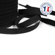 Bobine de 100m de passepoil noir, 100% coton, 14mm de large - TissusPapi.com