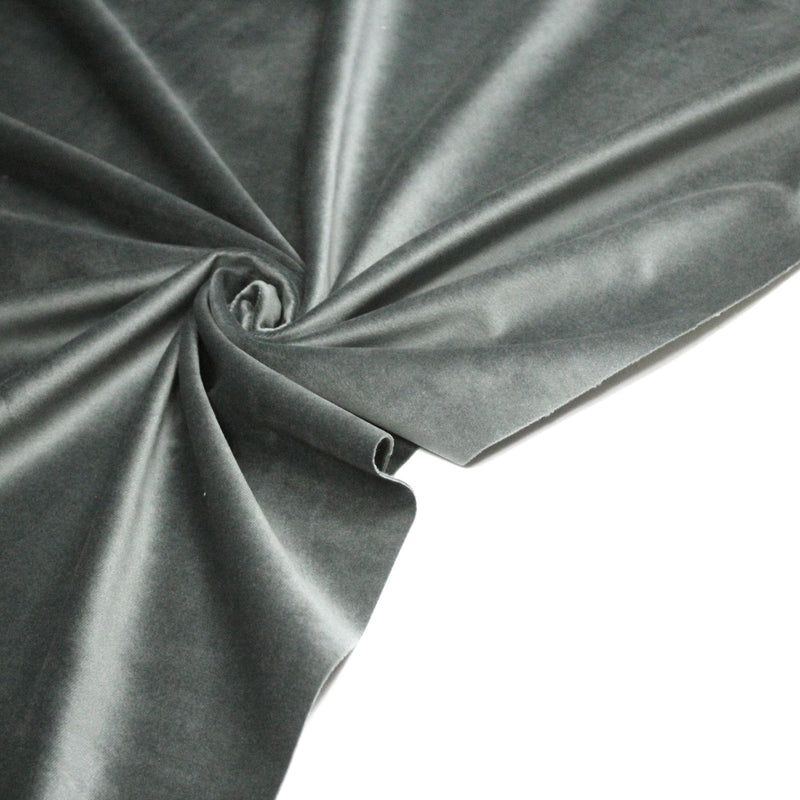 Tissu velours ras, habillement et ameublement, nombreuses couleurs ! - OEKO - TEX STANDARD 100 - TissusPapi.com