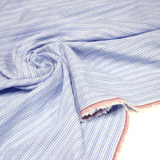Tissu double gaze coton rayée recto verso : nombreuses couleurs ! OEKO - TEX - TissusPapi.com