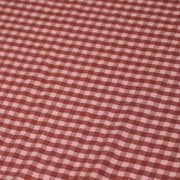 Tissu seersucker coton Vichy rose & prune - STANDARD 100 OEKO - TEX - TissusPapi.com