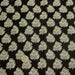 Tissu coton fin imprimé INDIENNES, noir aux fleurs tradtionnelles écrues - TissusPapi.com
