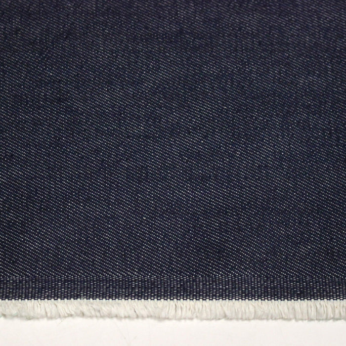 Tissu denim japonais KUROKI brut 100% coton bleu jean - Fabrication japonaise - TissusPapi.com