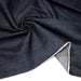 Tissu denim italien brut 100% coton bleu jean, 260gr/m2 - Fabrication italienne - TissusPapi.com