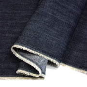 Tissu denim italien brut 100% coton bleu jean, 260gr/m2 - Fabrication italienne - TissusPapi.com