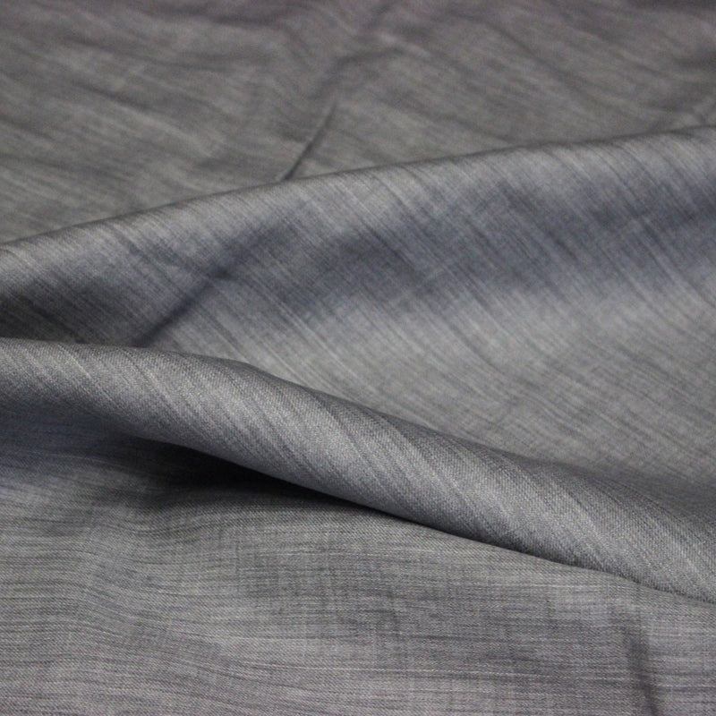 Tissu lin gris souris : habillement et déco d'intérieur - TissusPapi.com