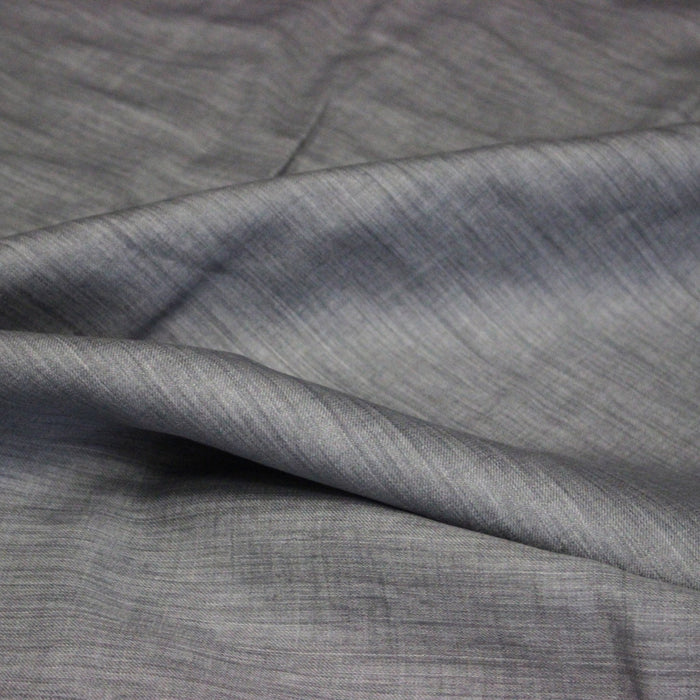 Tissu lin gris souris : habillement et déco d'intérieur - TissusPapi.com