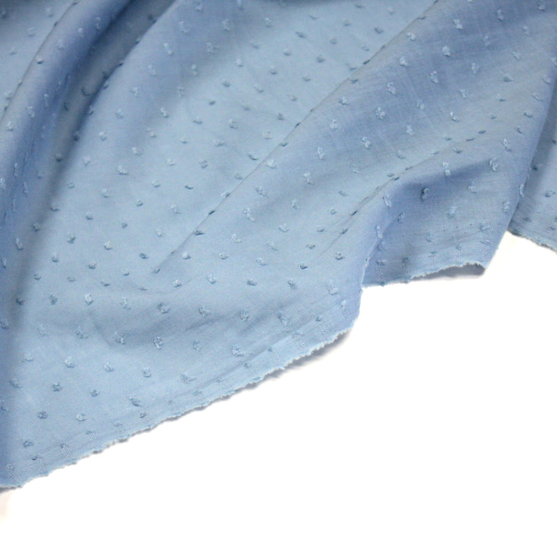 Tissu Plumetis de coton 100% coton : blanc, bleu, vert, parme... - TissusPapi.com
