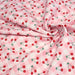 Tissu cotonnade Vichy rose et blanc aux cerises rouges - COLLECTION ÉTÉ - TissusPapi.com