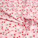 Tissu cotonnade Vichy rose et blanc aux cerises rouges - COLLECTION ÉTÉ - TissusPapi.com
