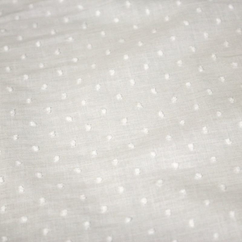 Tissu Plumetis de coton 100% coton : blanc, bleu, vert, parme... - TissusPapi.com