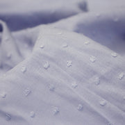 Tissu Plumetis de coton 100% coton : blanc, bleu, vert, parme... - TissusPapi.com
