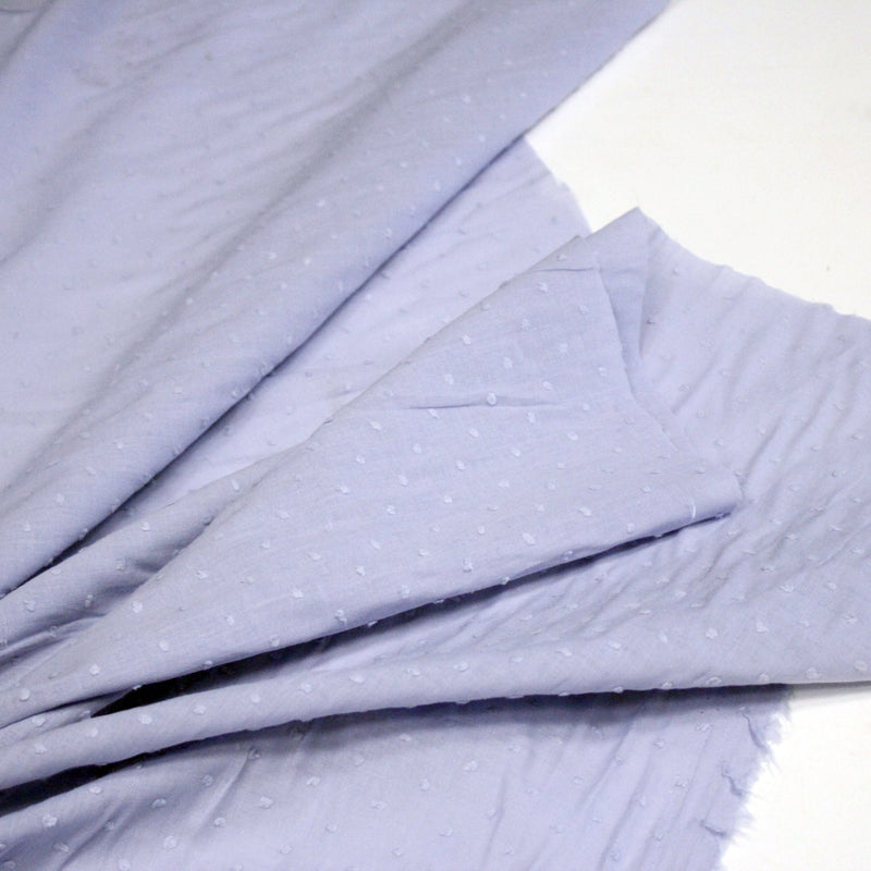 Tissu Plumetis de coton 100% coton : blanc, bleu, vert, parme... - TissusPapi.com