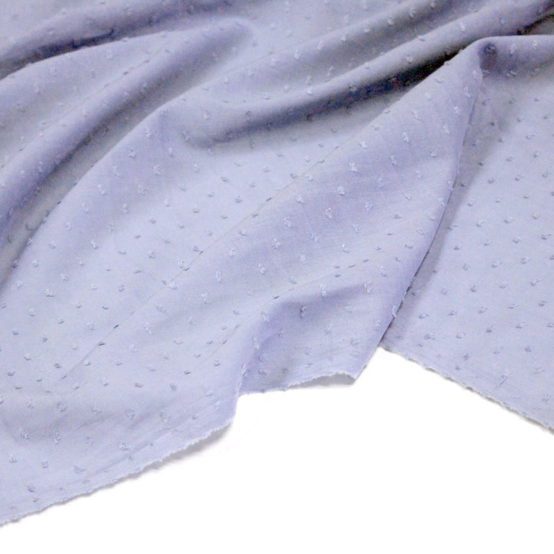 Tissu Plumetis de coton 100% coton : blanc, bleu, vert, parme... - TissusPapi.com