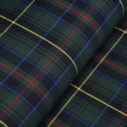 Tissu habillement Tartan motif traditionnel vert, bleu marine, rouge et jaune - OEKO - TEX® - TissusPapi.com