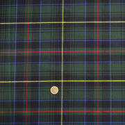 Tissu habillement Tartan motif traditionnel vert, bleu marine, rouge et jaune - OEKO - TEX® - TissusPapi.com