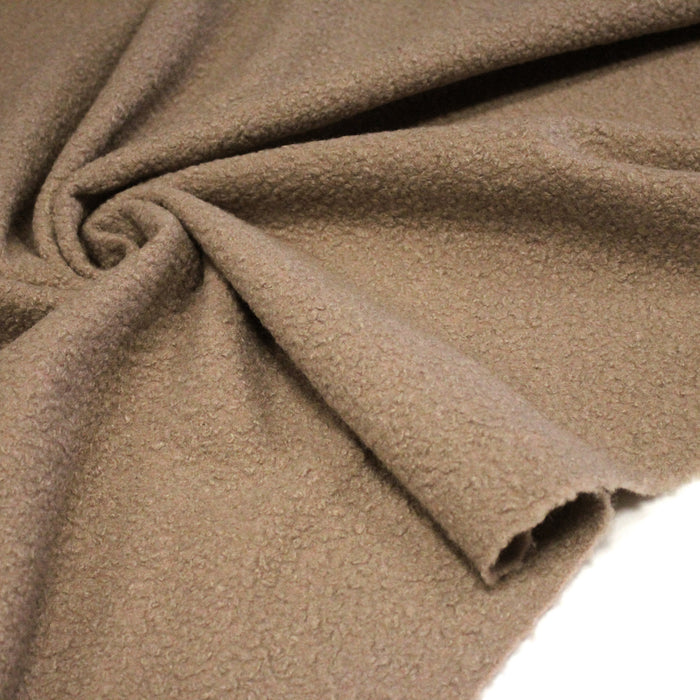 Tissu BOUCLETTE mouton : nombreuses couleurs - STANDARD 100 OEKO-TEX