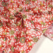 Tissu cotonnade motif japonais fleurs de cerisier, papillons et médaillons dorés, trois couleurs - COLLECTION JAPON DORÉ - TissusPapi.com