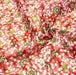 Tissu cotonnade motif japonais fleurs de cerisier, papillons et médaillons dorés, trois couleurs - COLLECTION JAPON DORÉ - TissusPapi.com