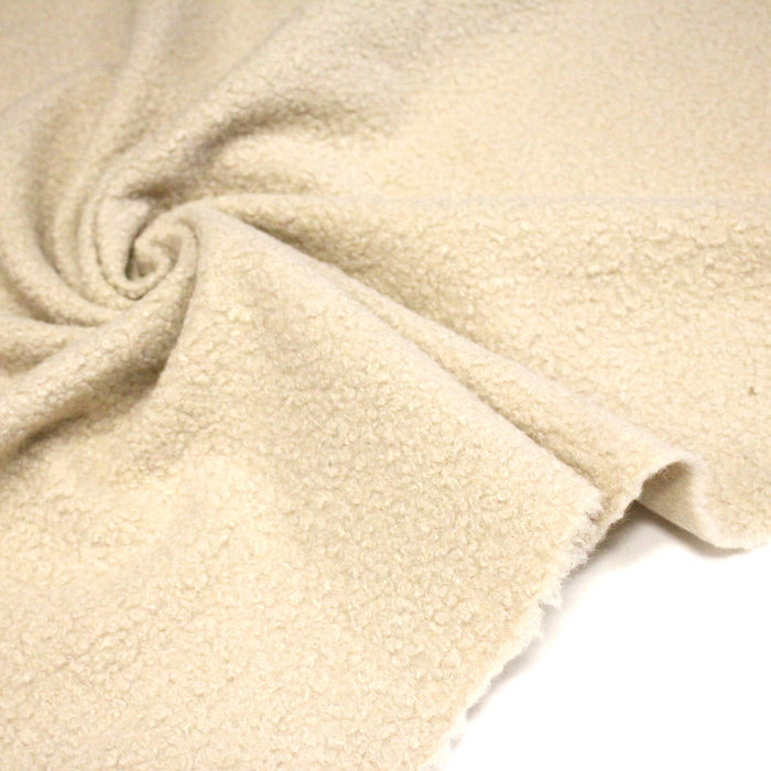 Tissu BOUCLETTE mouton : nombreuses couleurs - STANDARD 100 OEKO-TEX