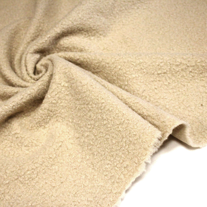 Tissu BOUCLETTE mouton : nombreuses couleurs - STANDARD 100 OEKO-TEX