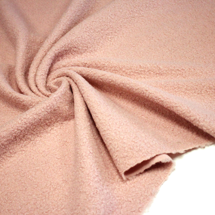 Tissu BOUCLETTE mouton : nombreuses couleurs - STANDARD 100 OEKO-TEX