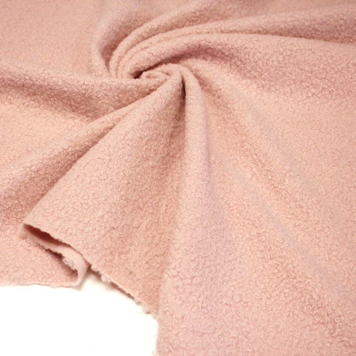 Tissu BOUCLETTE mouton : nombreuses couleurs - STANDARD 100 OEKO-TEX