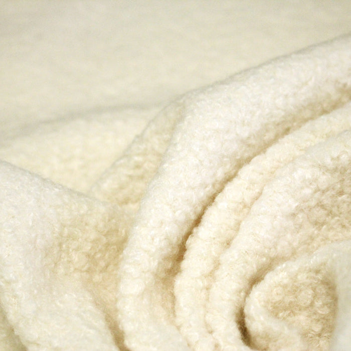 Tissu BOUCLETTE mouton : nombreuses couleurs - STANDARD 100 OEKO-TEX
