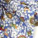 Tissu cotonnade motif japonais fleurs de cerisier, papillons et médaillons dorés, trois couleurs - COLLECTION JAPON DORÉ - TissusPapi.com