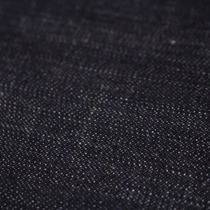 Tissu DENIM brut 100% coton bleu nuit 375gr/m2 - Fabrication italienne