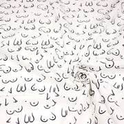 Tissu cotonnade Collection BOOBS : nombreux motifs de seins - STANDARD 100 OEKO - TEX - TissusPapi.com