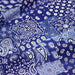 Tissu cotonnade, motif BANDANA paisley : rouge / bleu / vert - OEKO - TEX STANDARD 100 - TissusPapi.com