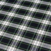Tissu habillement Tartan carreaux motif traditionnel bleu marine, vert et blanc - OEKO - TEX® - TissusPapi.com