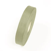 Ruban gros grain couleur vert kaki clair 25mm - Galette de 50 mètres - Fabrication française - TissusPapi.com