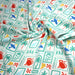Tissu double gaze Palmiers, bananes et toucans - Collection SICILIA - STANDARD 100 OEKO - TEX - TissusPapi.com
