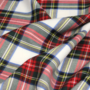Tissu habillement Tartan motif traditionnel rouge, blanc, jaune, noir et vert - OEKO - TEX - TissusPapi.com