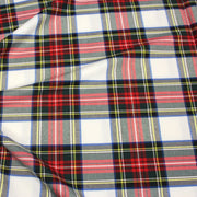 Tissu habillement Tartan motif traditionnel rouge, blanc, jaune, noir et vert - OEKO - TEX - TissusPapi.com