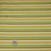 Tissu popeline coton aux rayures tons verts et ocres - TissusPapi.com