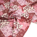 Tissu coton fin imprimé INDIENNES, patchwork rose de motifs floraux et arabesques - STANDARD 100 OEKO - TEX - TissusPapi.com