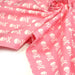 Tissu popeline coton enfant, les têtes de pirate blanc, fond rose - TissusPapi.com