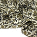 Tissu coton fin imprimé INDIENNE écru aux fleurs traditionnelles indiennes ocres et noires - TissusPapi.com