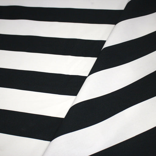 Tissu gabardine coton LARGES RAYURES : nombreuses couleurs ! - STANDARD 100 OEKO - TEX - TissusPapi.com