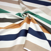 Tissu gabardine coton LARGES RAYURES : nombreuses couleurs ! - STANDARD 100 OEKO - TEX - TissusPapi.com