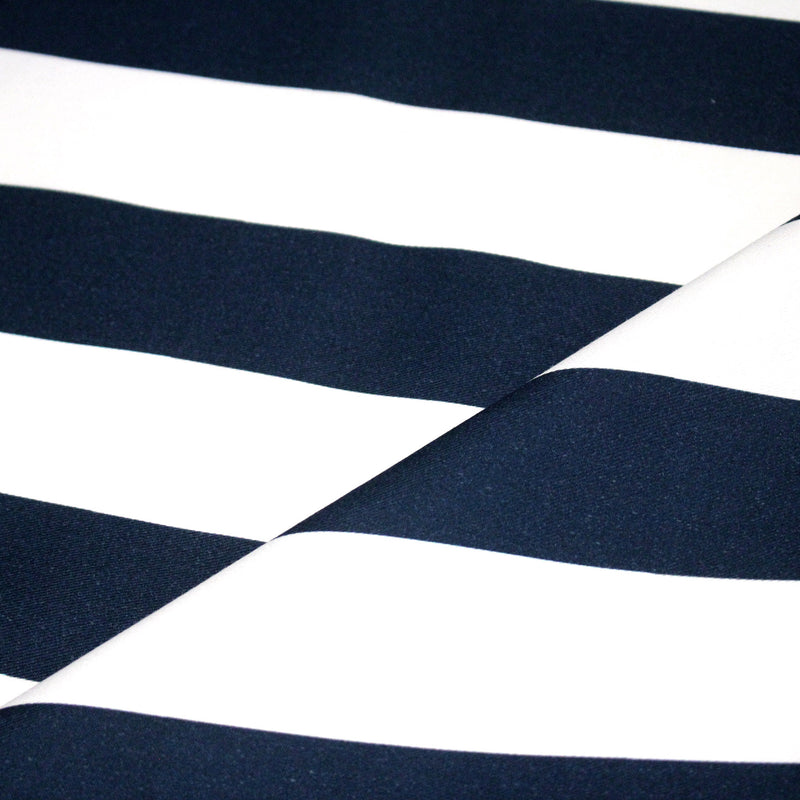 Tissu gabardine coton LARGES RAYURES : nombreuses couleurs ! - STANDARD 100 OEKO - TEX - TissusPapi.com