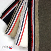 Tissu SERGÉ DENIM DE COTON ÉPAIS : trois couleurs - Matière recyclée & fabrication française - TissusPapi.com